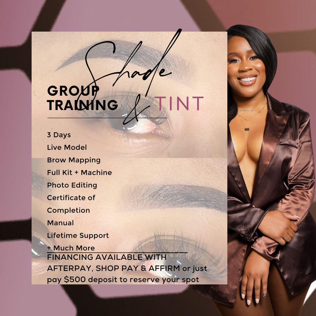 Shade & Tint | Ombre Powder + Tint Training (Pay Deposit)